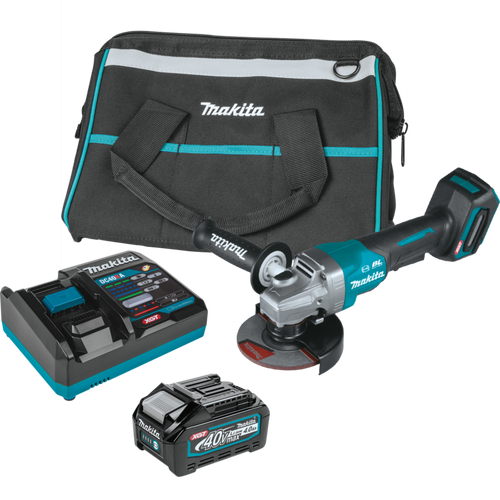 MAKITA 40V max XGT Brushless Cordless Paddle Switch Angle Grinder Kit (GAG03M1)